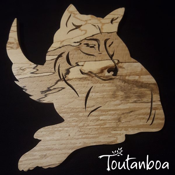 Dessous de plat Loup