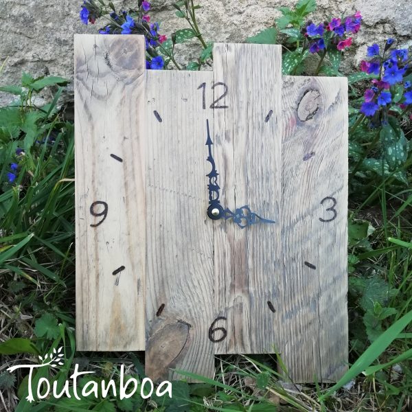 Horloge rectangulaire